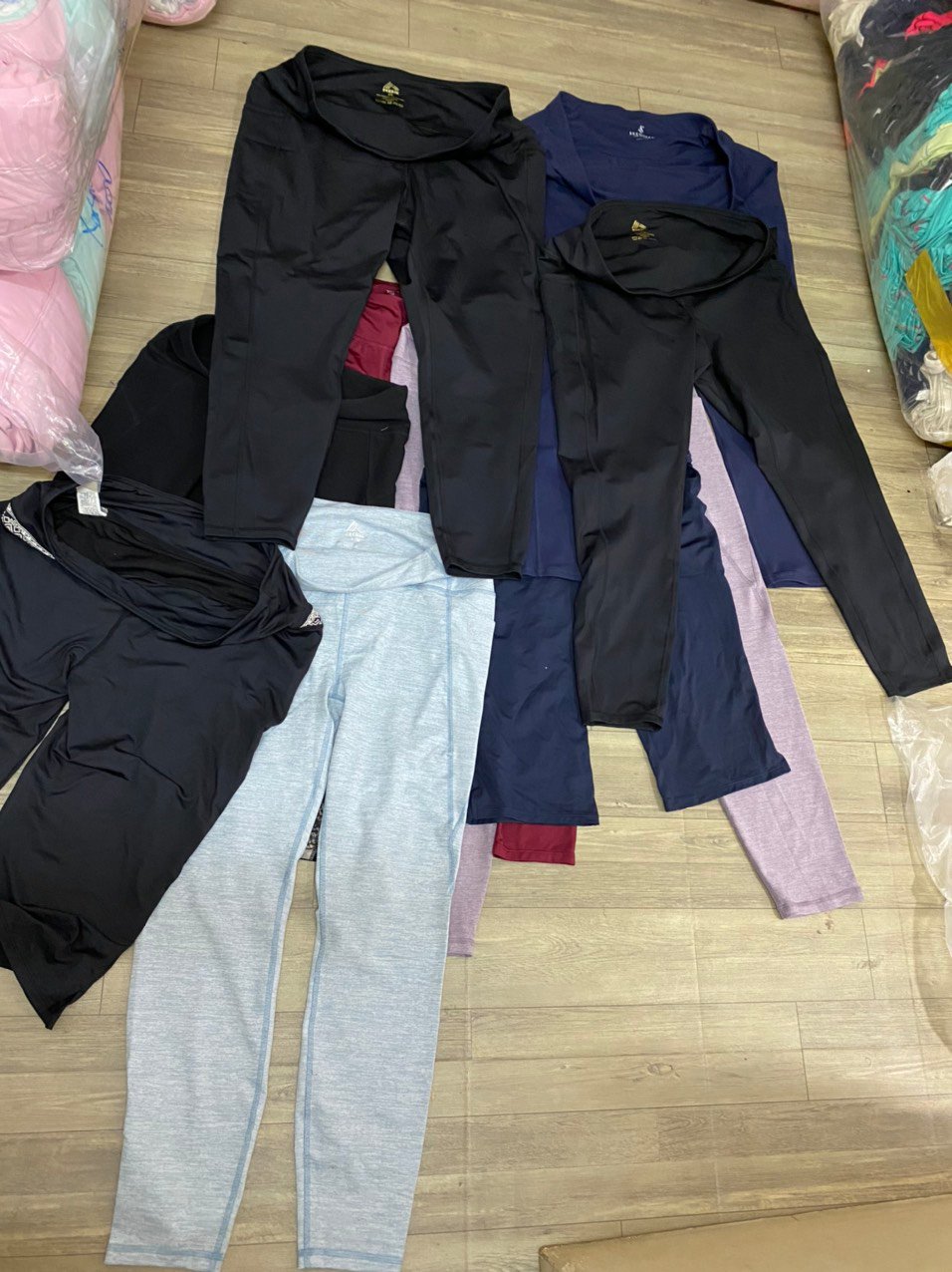 Quần legging bigsize lửng