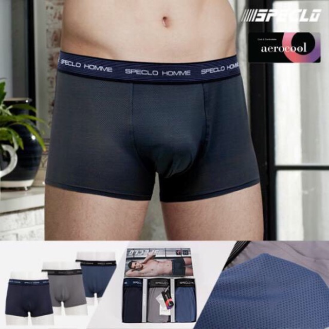 Set 3 Quần boxer nam Speclo, xuất Hàn xịn