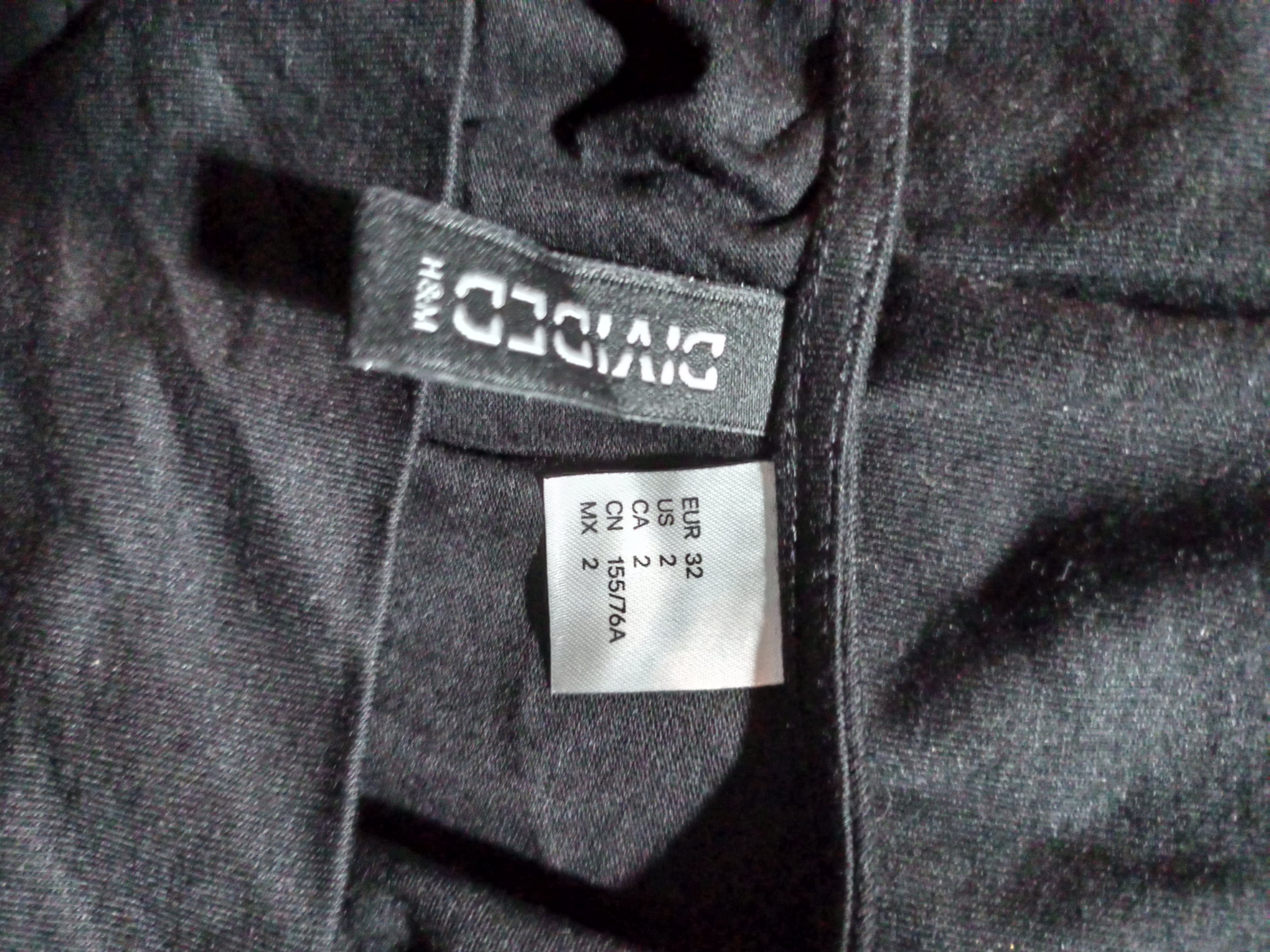 Đầm maxi đen H &M