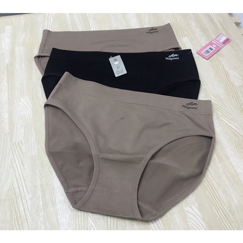 Set 3 quần lót bikini seamless Nayomi, hàng xuất xịn