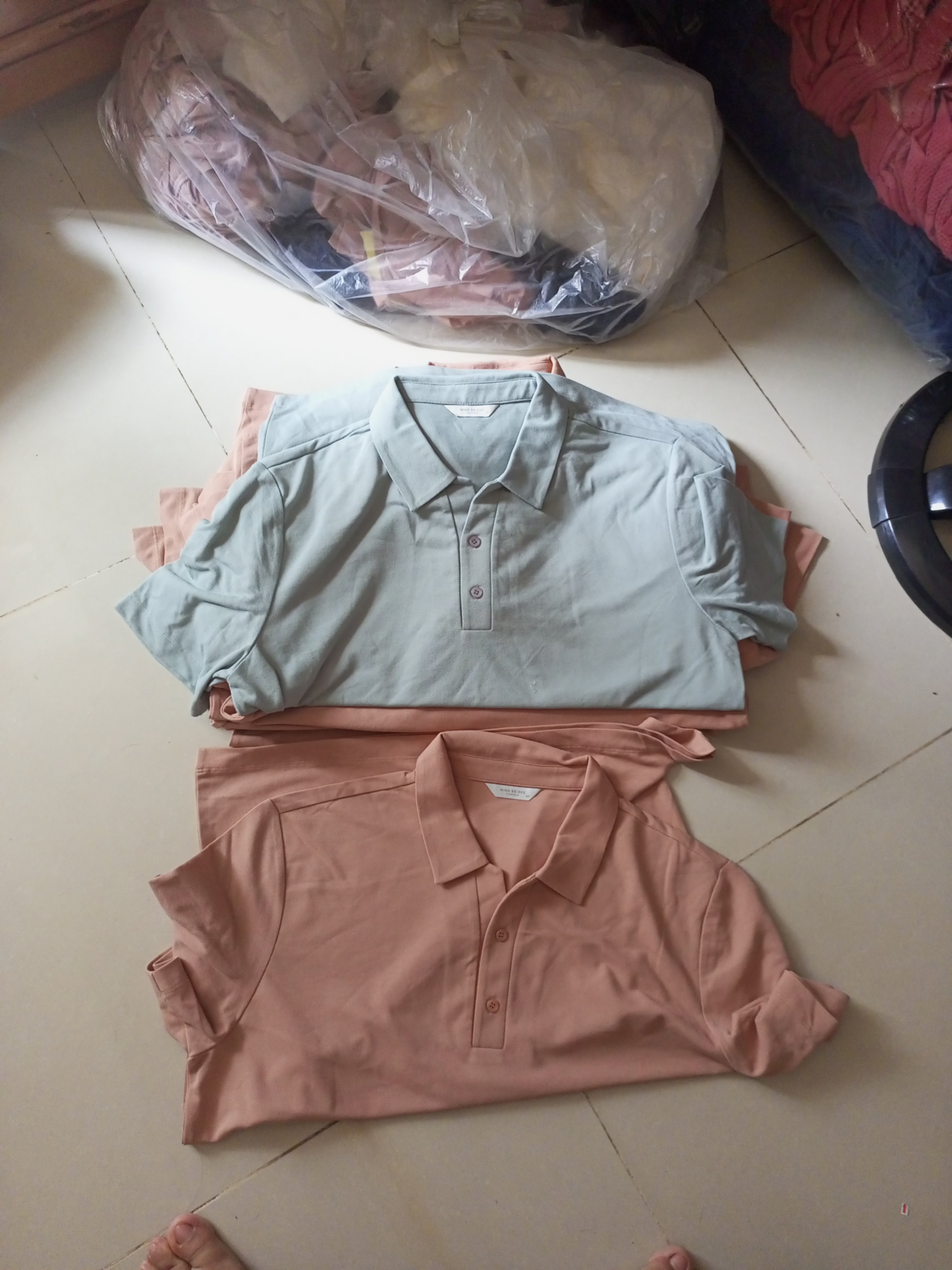 Áo nam Mind thun cá sấu