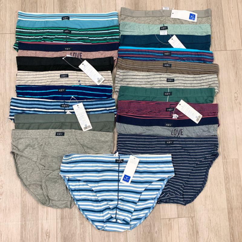Set 3 quần lót cotton nam Key-01, hàng xuất xịn