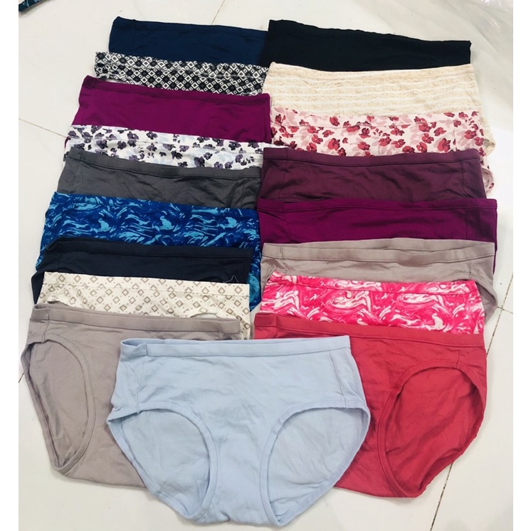 Set 6 quần lót cotton Hanes, hàng xuất xịn