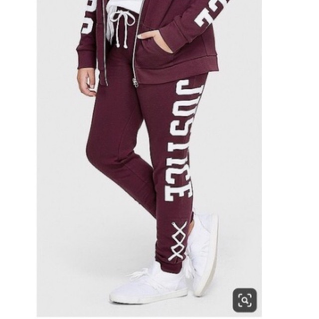 Quần nỉ jogger Justice teen, hàng xuất xịn