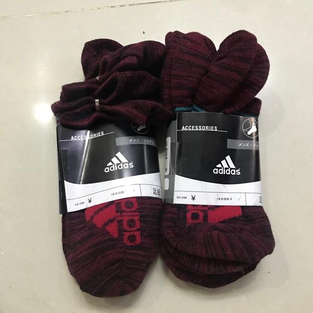 Set 3Vớ/ tất nam Adi cổ ngắn, hàng xuất Nhật
