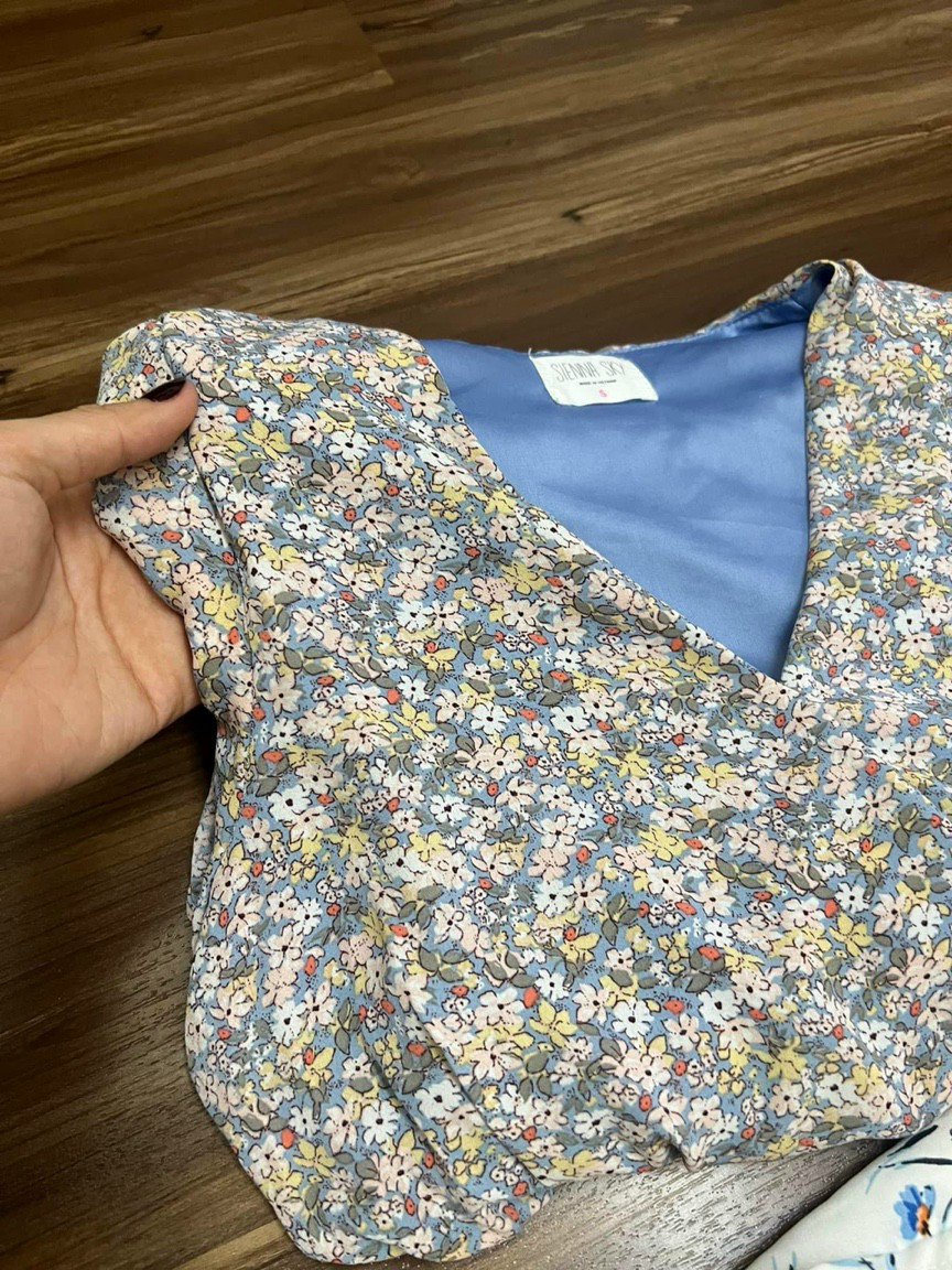 Đầm voan hoa Sienna Sky 04