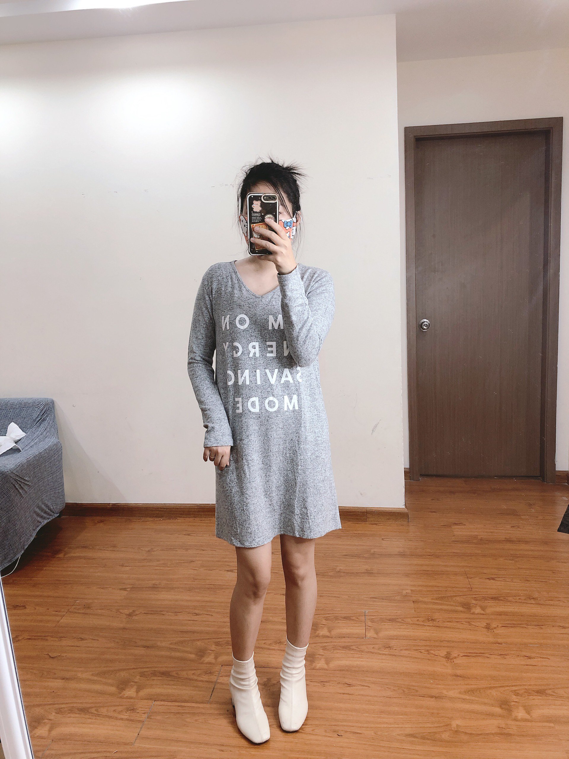 Đầm len dài tay F21, hàng xuất xịn