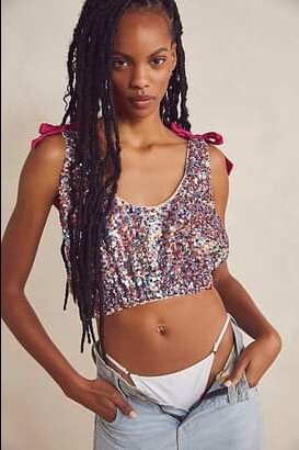 Tank top Free Peole kết kim sa