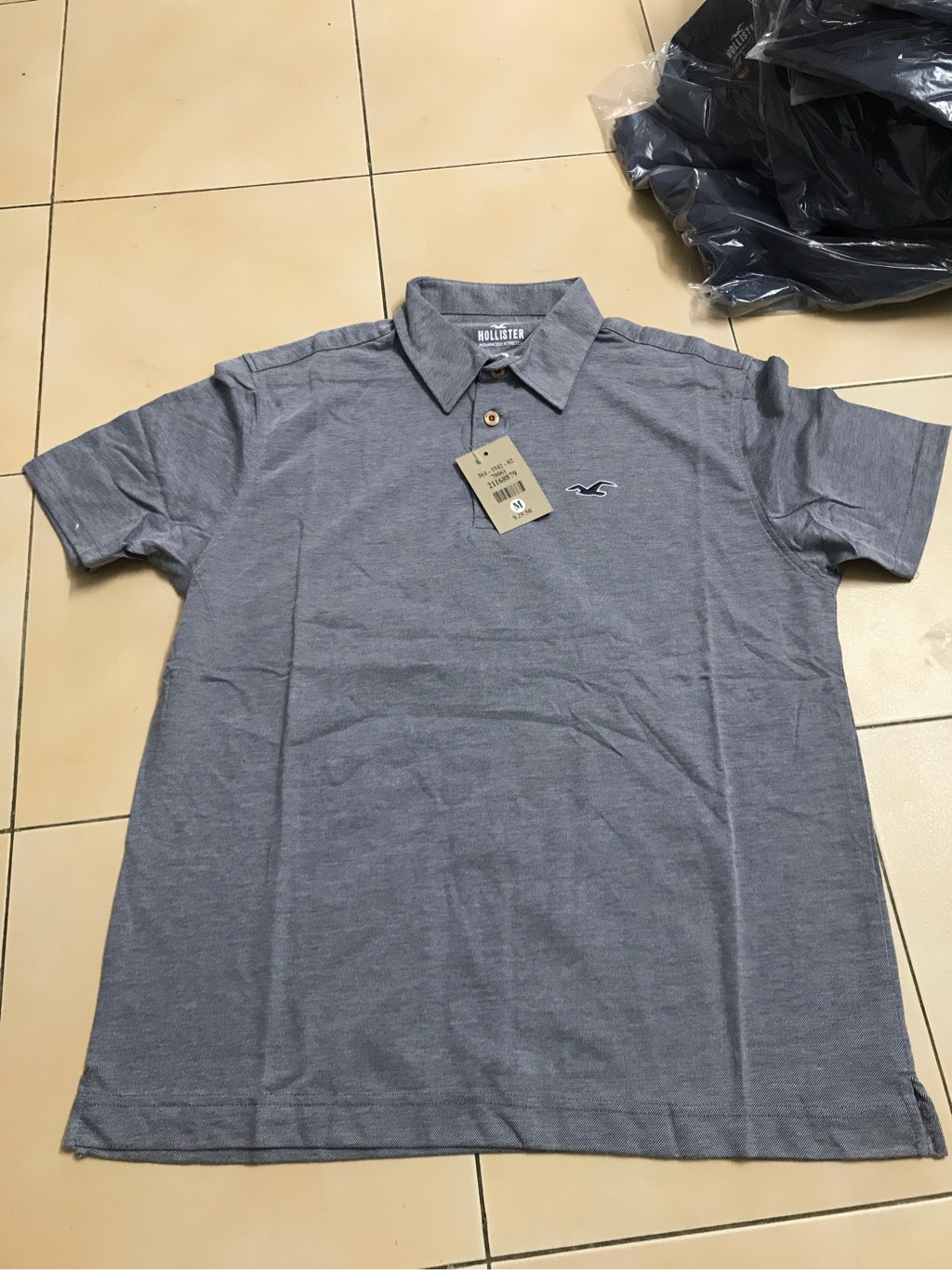 Áo thun polo nam Hollis