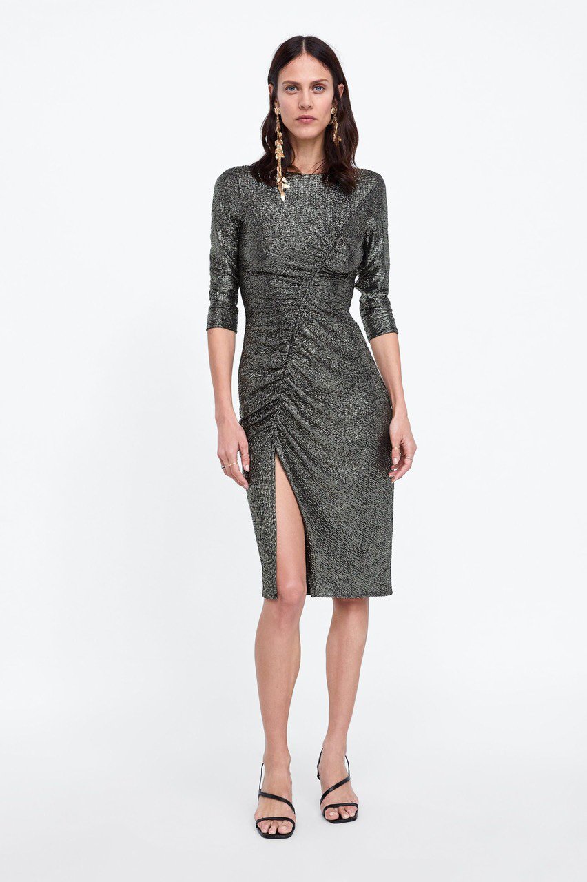 Đầm Zara Metalic