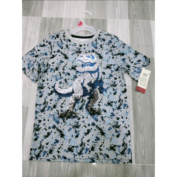 Áo bé trai Dinosaur kim sa, hàng xuất xịn