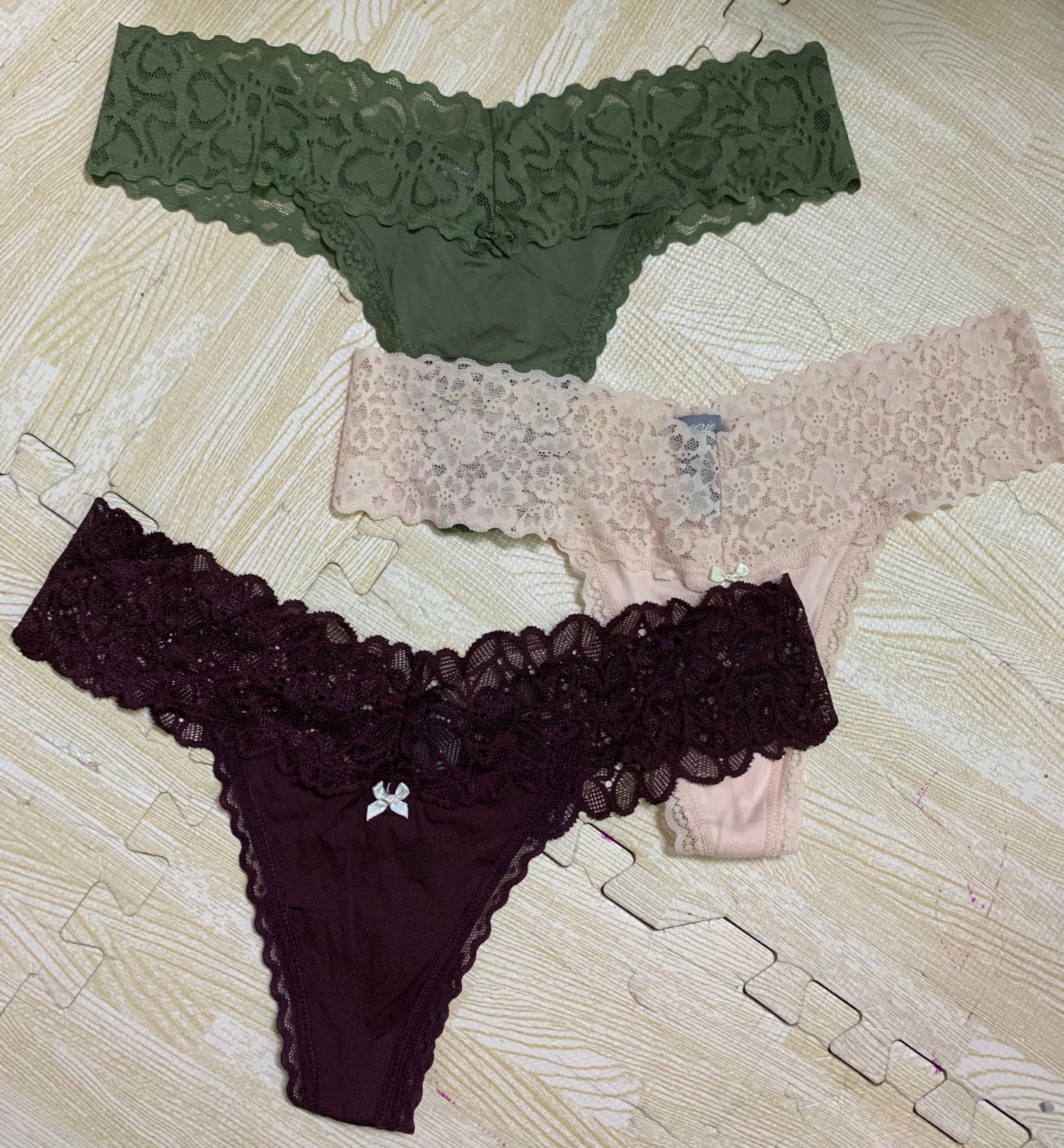 Set 3 quần lót thong Arie