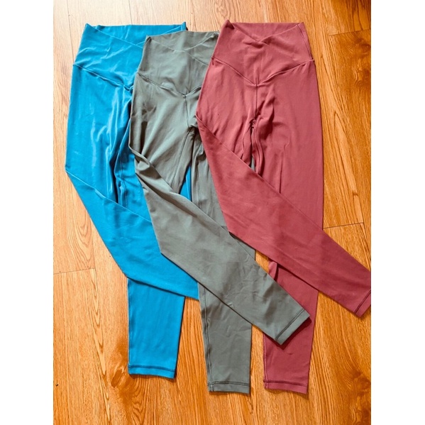 Quần tập legging 7/8 cạp chéo Ae, hàng xuất xịn