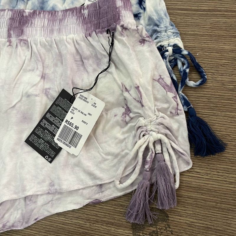 Quần short tye dye F. 21, hàng xuất xịn