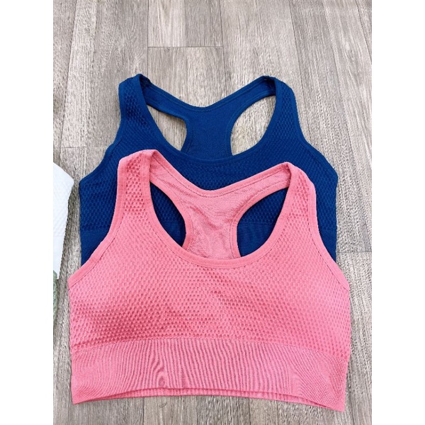 Áo tập / bra gym seamless - 02, hàng xuất xịn