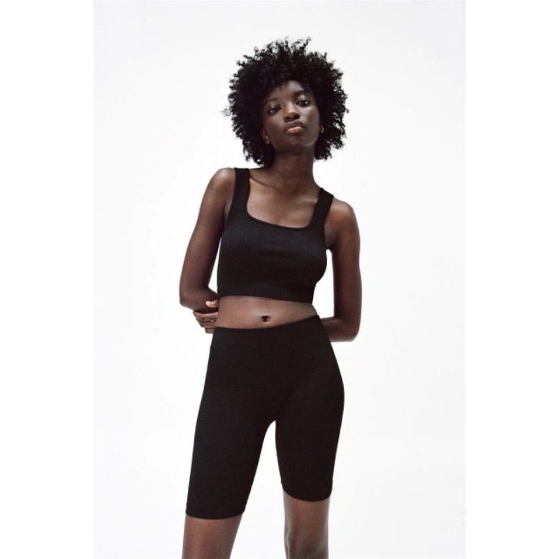 Quần biker nữ Za seamless, hàng xuất xịn