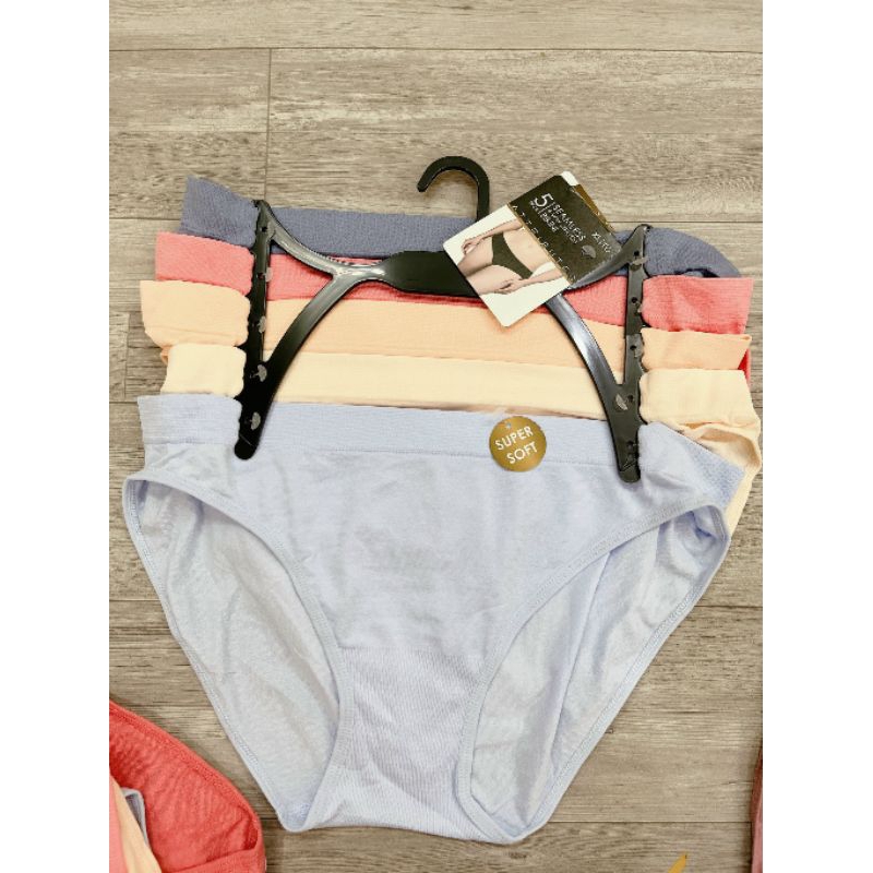 Set 5 quần lót bikini Attri bute seamless, hàng xuất xịn