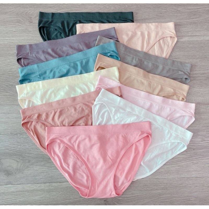 Set 5 quần lót bikini Attri bute seamless, hàng xuất xịn