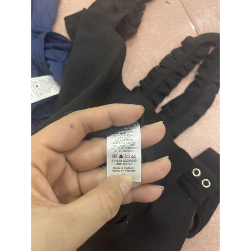 Áo bodysuit Double zero 01, hàng xuất xịn