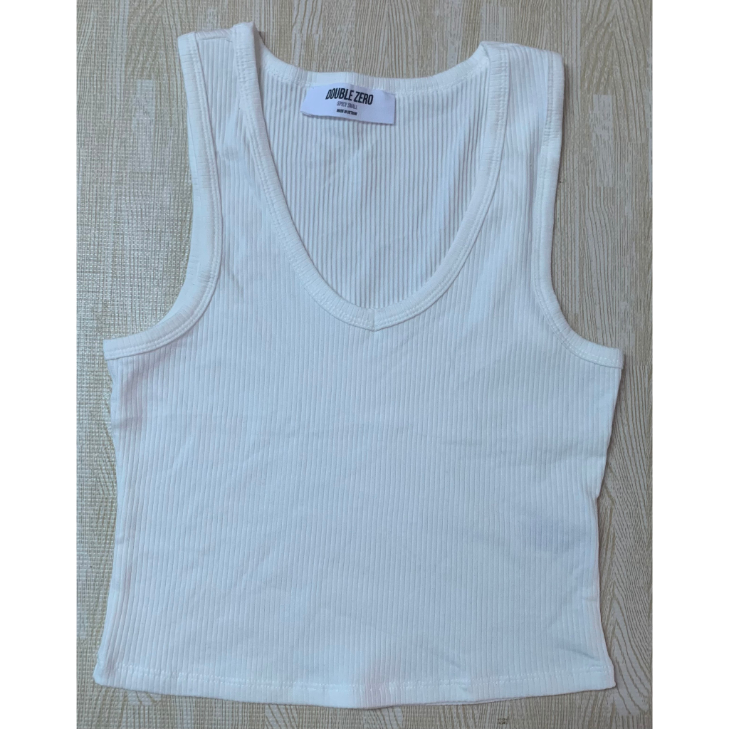 Áo tank top Double zero 01, hàng xuất xịn