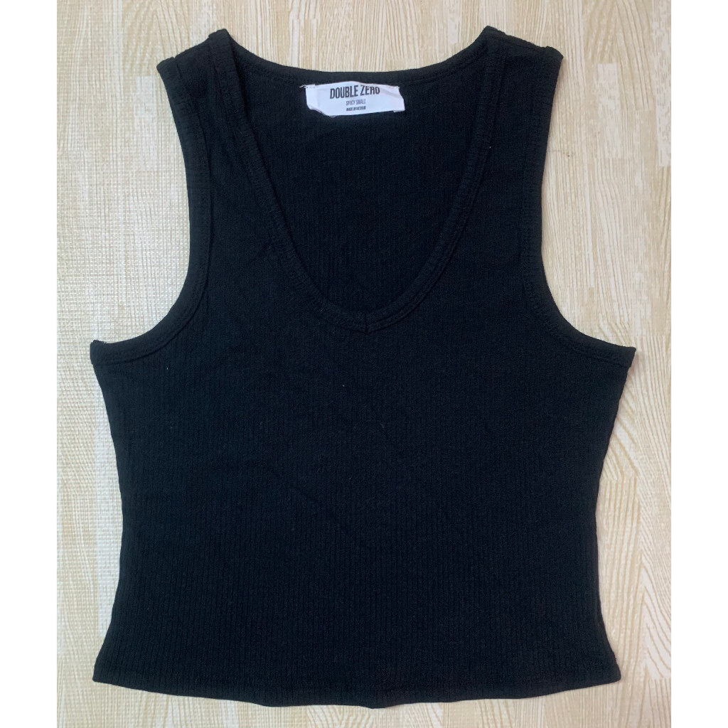 Áo tank top Double zero 01, hàng xuất xịn