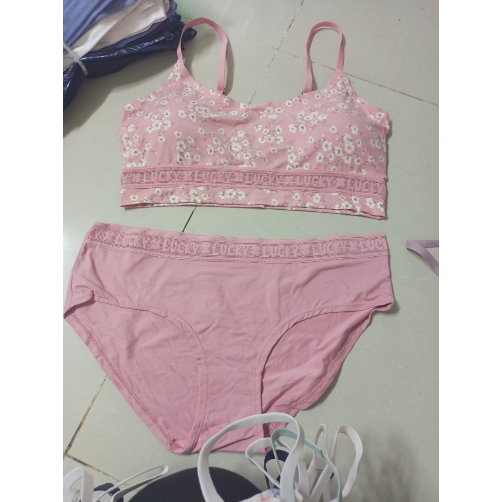 Set Bralette / Áo ngực Lucky 01, hàng xuất xịn
