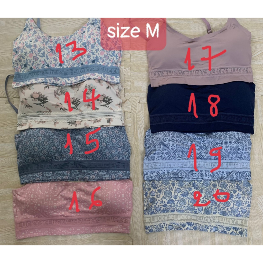 Bralette / Áo ngực Lucky 02, hàng xuất xịn