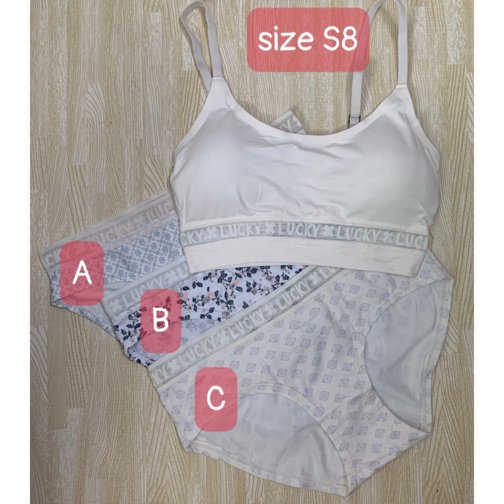 Set Bralette / Áo ngực Lucky 02, hàng xuất xịn
