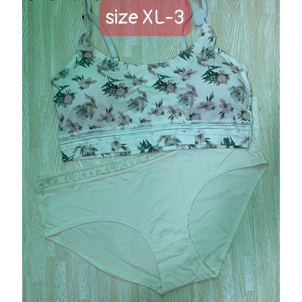 Set Bralette / Áo ngực Lucky 02, hàng xuất xịn