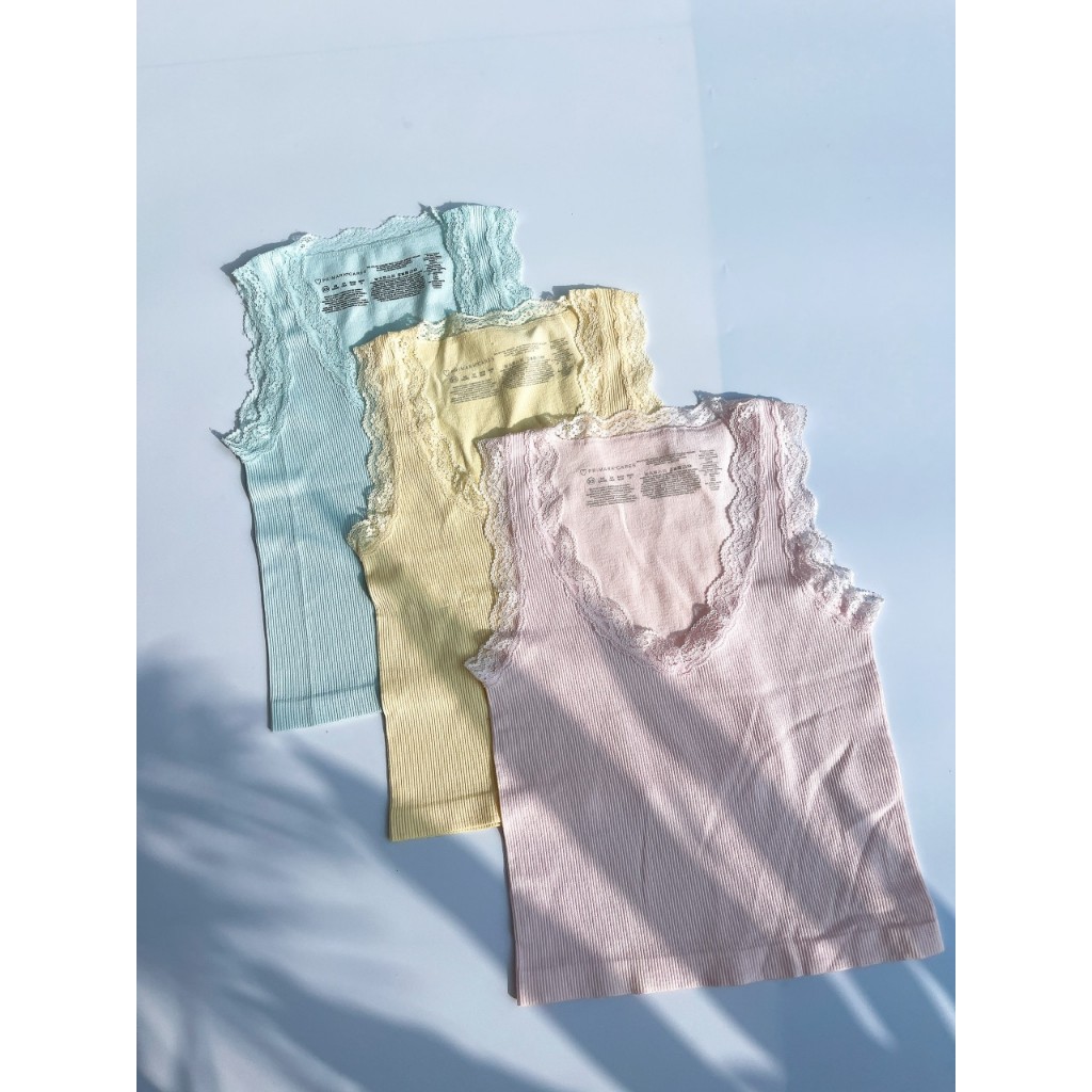 Áo tank top dệt Pri mark, hàng xuất xịn