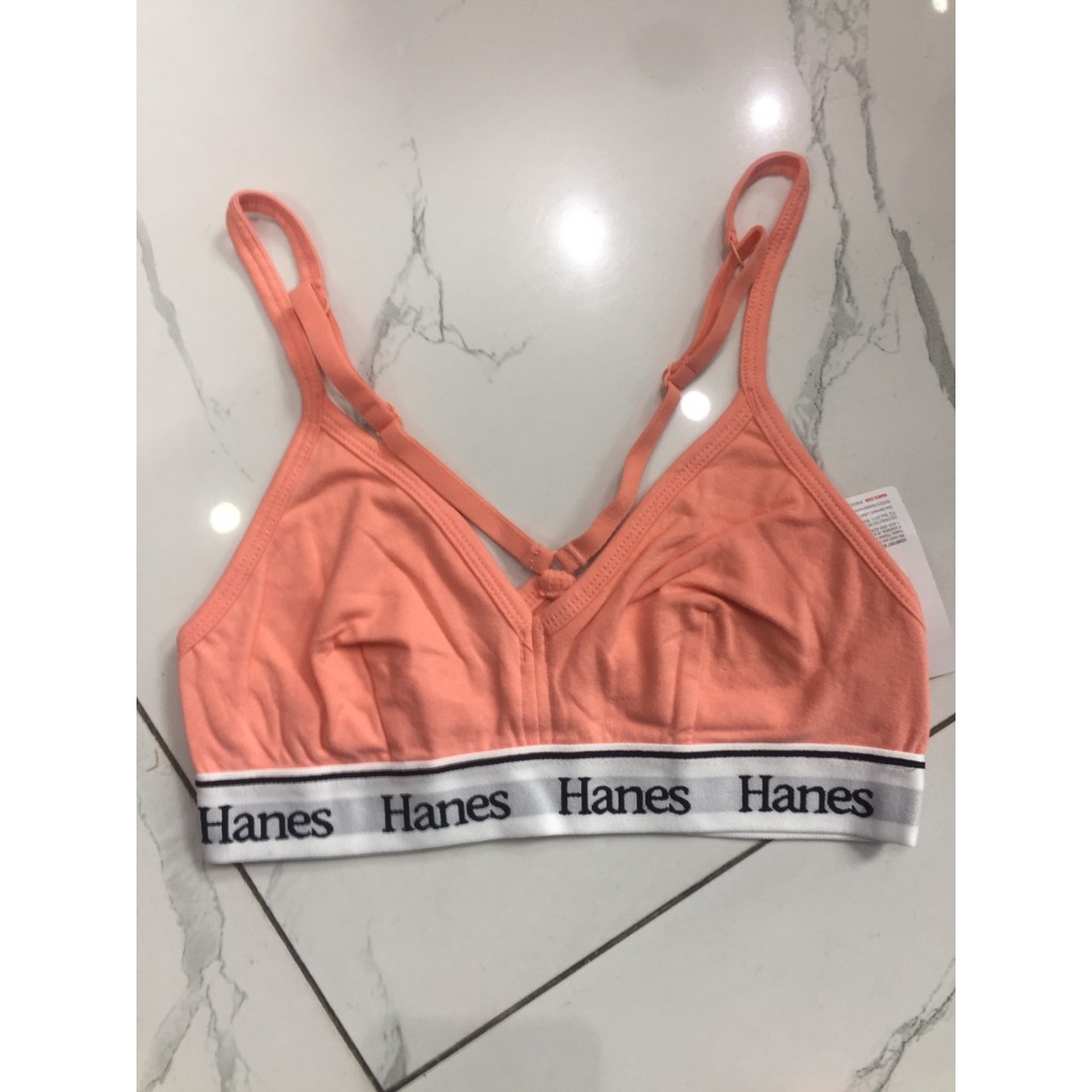 Áo ngực bralette không gọng mút Hanes, hàng xuất xịn