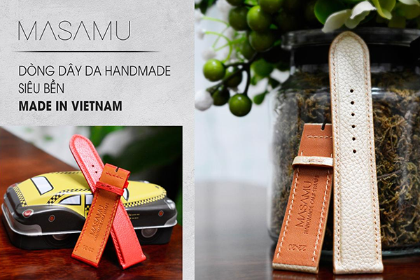 MASAMU, THƯƠNG HIỆU DÂY DA HANDMADE SIÊU BỀN CỦA VIỆT NAM