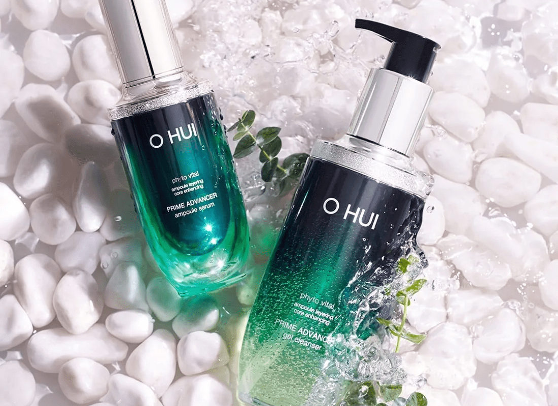 Review Sữa rửa mặt OHUI xanh - OHUI Prime Advancer Gel Cleanser