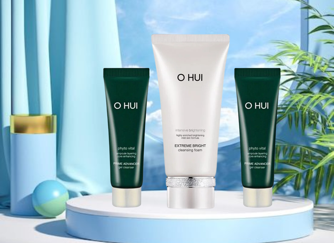 Lột xác làn da, bật tông trắng sáng gấp 5 lần nhờ Sữa rửa mặt Ohui trắng da