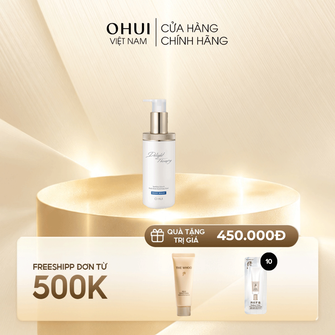 Sữa tắm liệu pháp hải dương OHUI Delight Therapy Body Wash