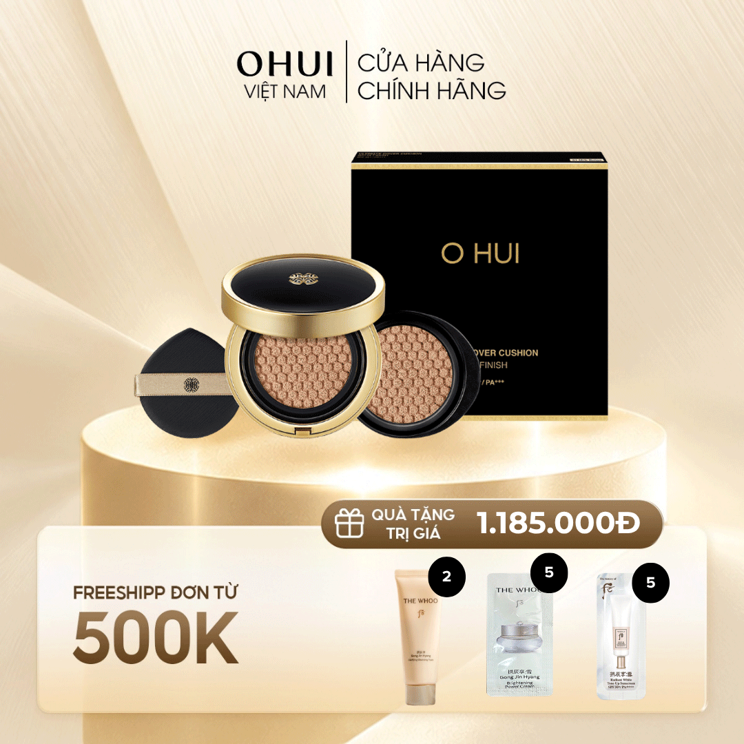 Phấn Nước Ohui Ultimate Cover Cushion Satin Finish