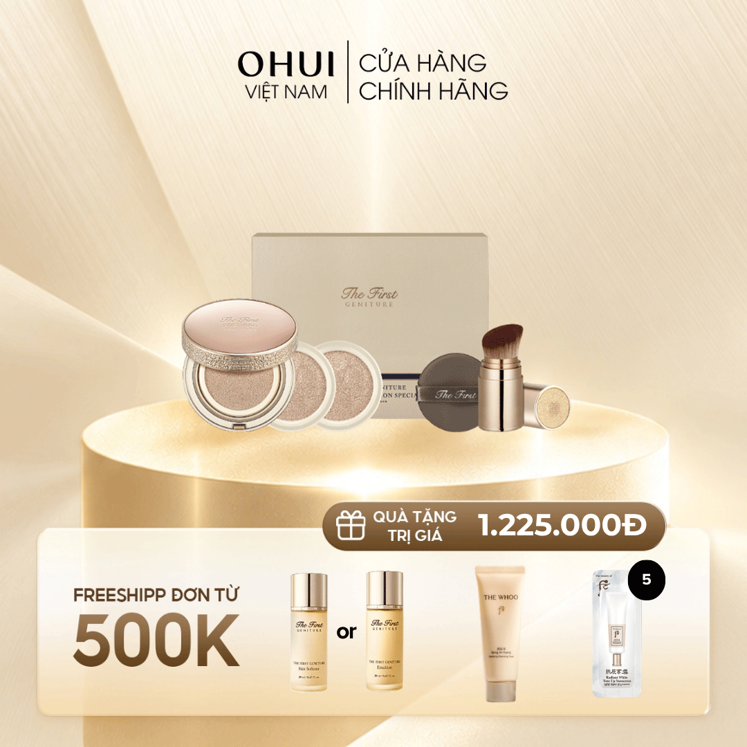 Bộ Phấn Nước Ohui The First Geniture Ampoule Cover Cushion