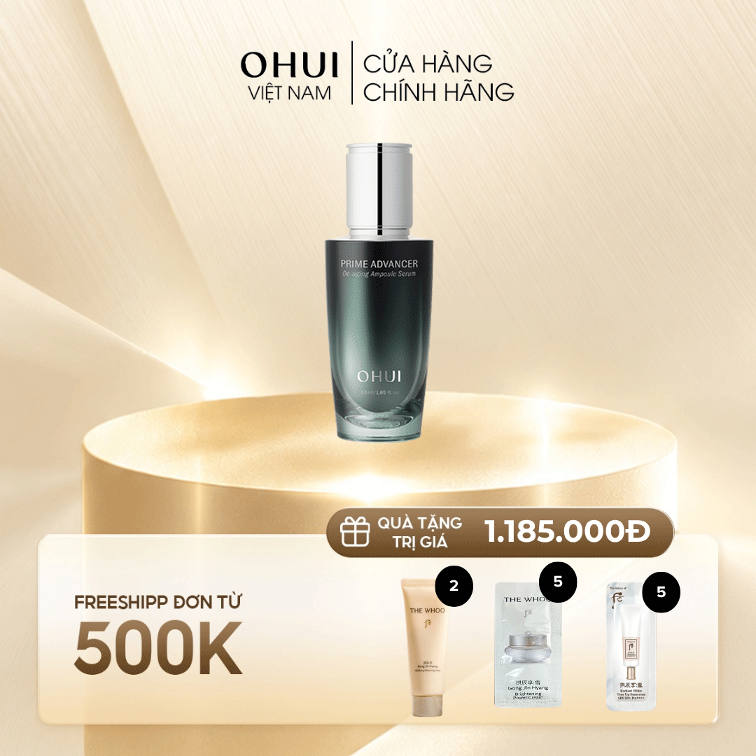 Tinh Chất Ohui Prime Advancer De Aging Ampoule Serum 20ml