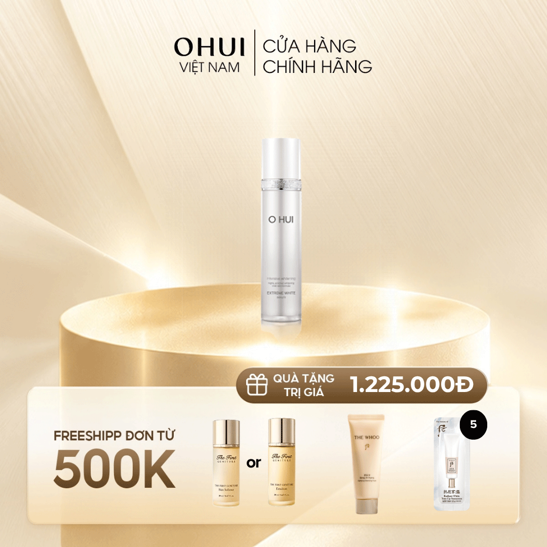 Tinh chất dưỡng trắng da OHUI Extreme White Serum