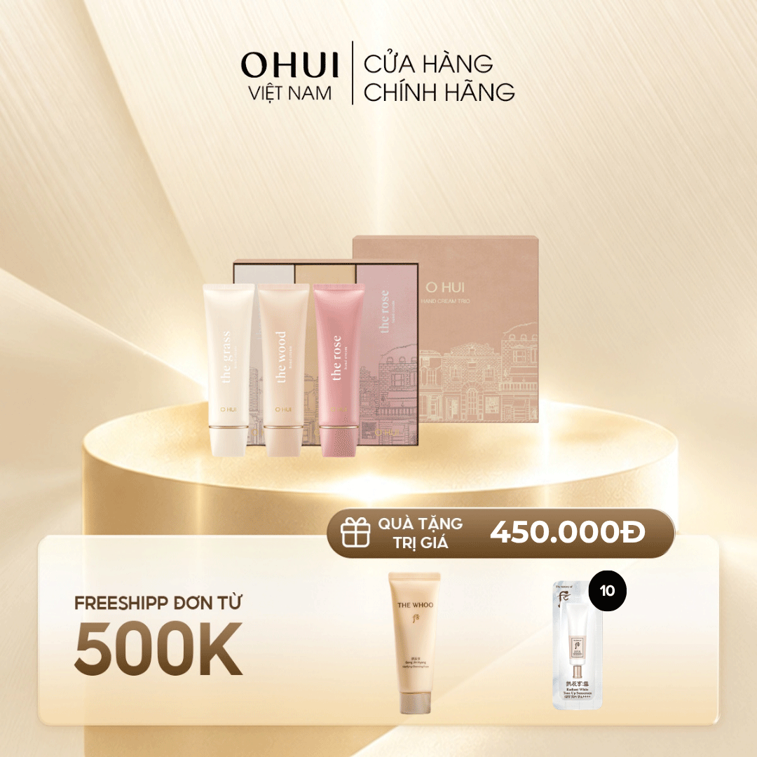 Bộ Kem Tay Ohui Hand Cream Trio Set