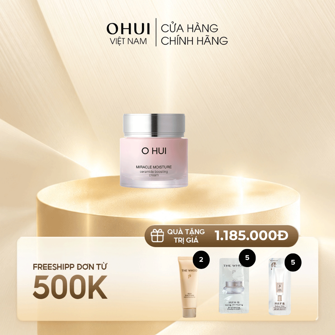 Kem dưỡng ẩm sâu OHUI Miracle Moisture Cream