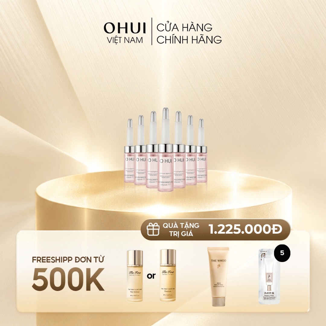 Tinh chất siêu cấp ẩm OHUI Miracle Moisture Ampoule 777