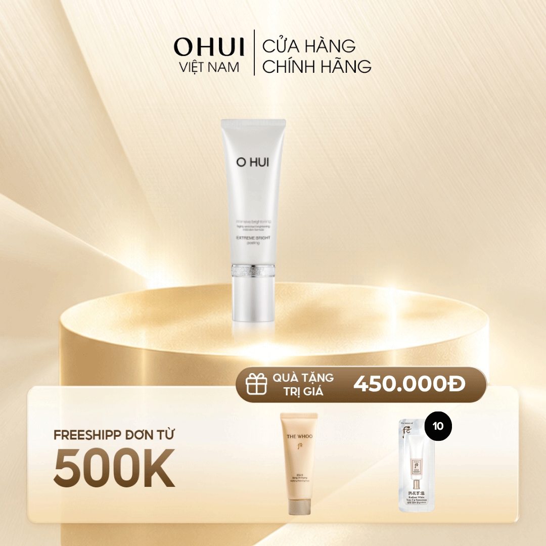 Tẩy tế bào chết dưỡng trắng da OHUI Extreme Bright Peeling