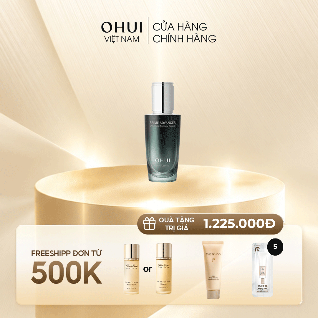 Tinh Chất Ohui Prime Advancer De Aging Ampoule Serum