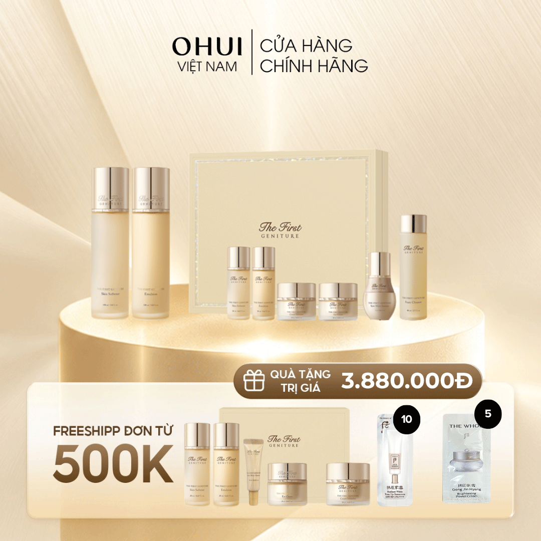 Bộ Dưỡng Trẻ Hóa Da OHUI The First Geniture Special Set 2pcs 2025