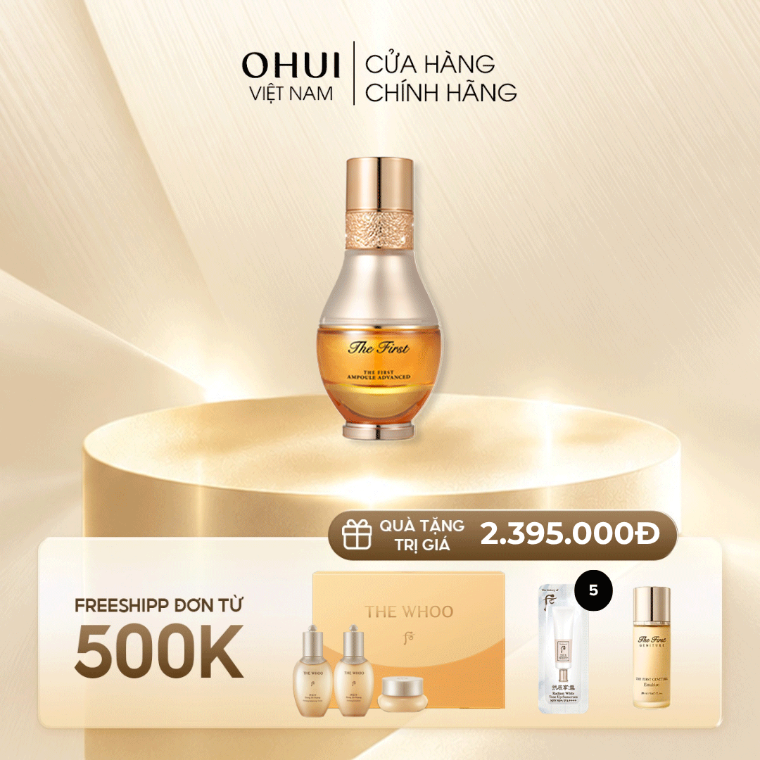 Tinh chất vàng 24K OHUI The First Geniture Ampoule Advanced 20ml