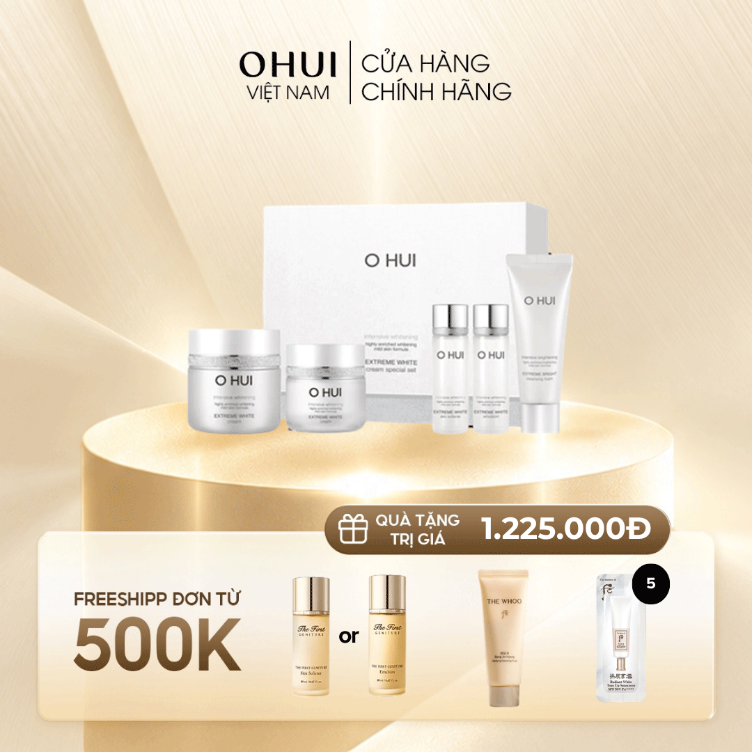 Bộ Dưỡng Da Ohui Extreme White 5pcs Special Set