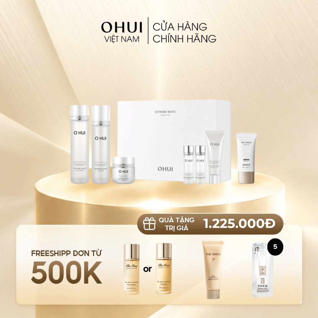 Bộ Dưỡng Da Ohui Extreme White 7pcs Special Set