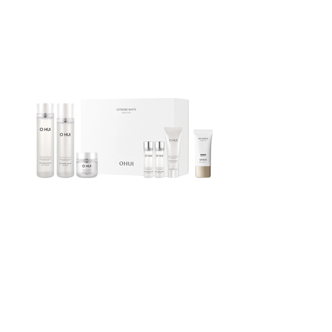 Bộ Dưỡng Trắng Da Căng Mịn Ohui Extreme White 4pcs Special Set