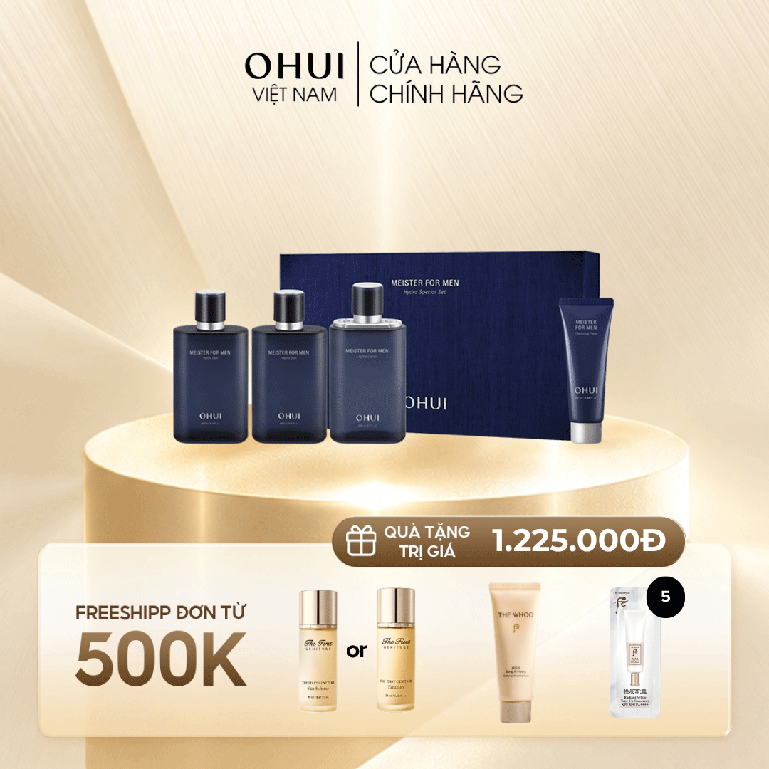Bộ Dưỡng Da Cho Nam Ohui Meister For Men Hydra Special Set